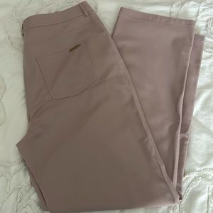 St. John pocketed pants. Sz 14, mauve